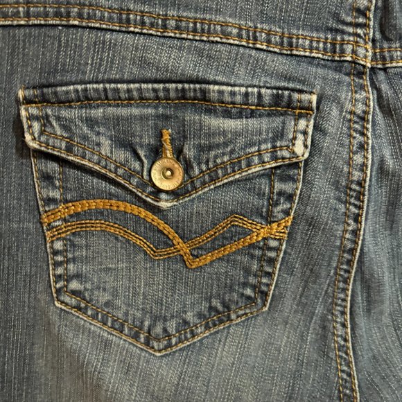 Nine West West End Midrise Jeans Button Pockets‎ Size 6 - Picture 12 of 16